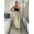 Sukně saténová dlouhá dámská Carol (S/M/L ONE SIZE) ITALSKá MODA IM325CAROL/DR S/M/L fuchsiová