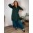 Cardigan letný 3/4 dlhý rukáv dámsky nadrozmer VESUNA (48/50/52 ONE SIZE) TALIANSKA MÓDA IM425415