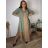 Cardigan letný 3/4 dlhý rukáv dámsky nadrozmer VESUNA (48/50/52 ONE SIZE) TALIANSKA MÓDA IM425415