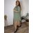 Cardigan letný 3/4 dlhý rukáv dámsky nadrozmer VESUNA (48/50/52 ONE SIZE) TALIANSKA MÓDA IM425415