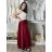 Sukně saténová dlouhá dámská Carol (S/M/L ONE SIZE) ITALSKá MODA IM325CAROL/DR S/M/L fuchsiová