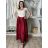 Sukně saténová dlouhá dámská Carol (S/M/L ONE SIZE) ITALSKá MODA IM325CAROL/DR S/M/L fuchsiová
