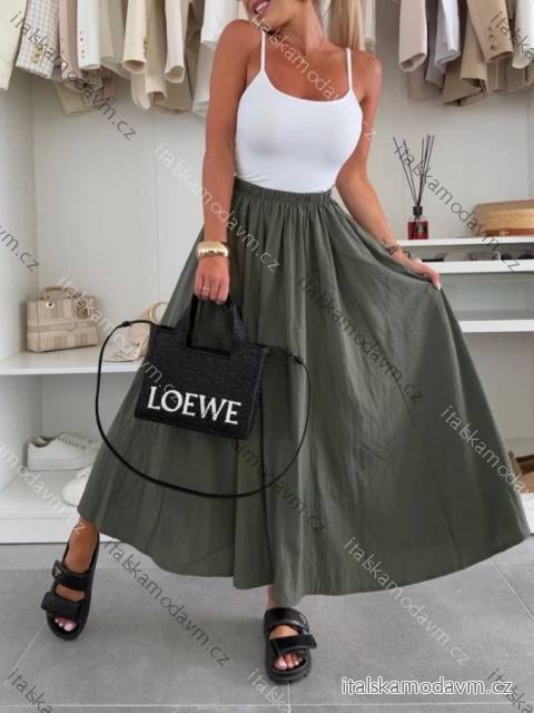 Sukně dlouhá dámská (XS/S/M ONE SIZE) ITALSKÁ MÓDA IMWG251479