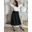 Sukně teplá dlouhá dámská (S/M/L ONE SIZE) ITALSKÁ MÓDA IM7211044/DR M/L vínová