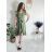 Šaty letní mušelín krátký rukáv dámské RITA (S/M/L ONE SIZE) ITALSKÁ MÓDA IMWB25886/DUR S/M/L bílá