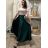 Sukně saténová dlouhá dámská Carol (S/M/L ONE SIZE) ITALSKá MODA IM325CAROL/DR S/M/L fuchsiová