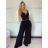 Nohavice dlhé letné dámske nadrozmer (S/M/L ONE SIZE) TALIANSKA MÓDA IMWGB25228