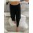 Nohavice dlhé aladinky letné dámske (S/M/L ONE SIZE) TALIANSKA MÓDA IMD24029/DUR zelená khaki S/M/L