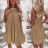 Šaty letné skladané bez rukávov dámske (S/M ONE SIZE) TALIANSKA MÓDA IMD24058/DR biela S/M/L