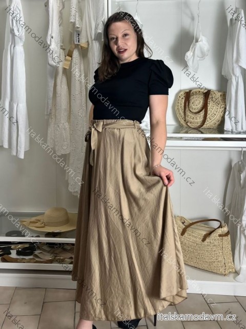 Sukně dlouhá dámská (S/M/L ONE SIZE) ITALSKá MODA IM3250001/DU