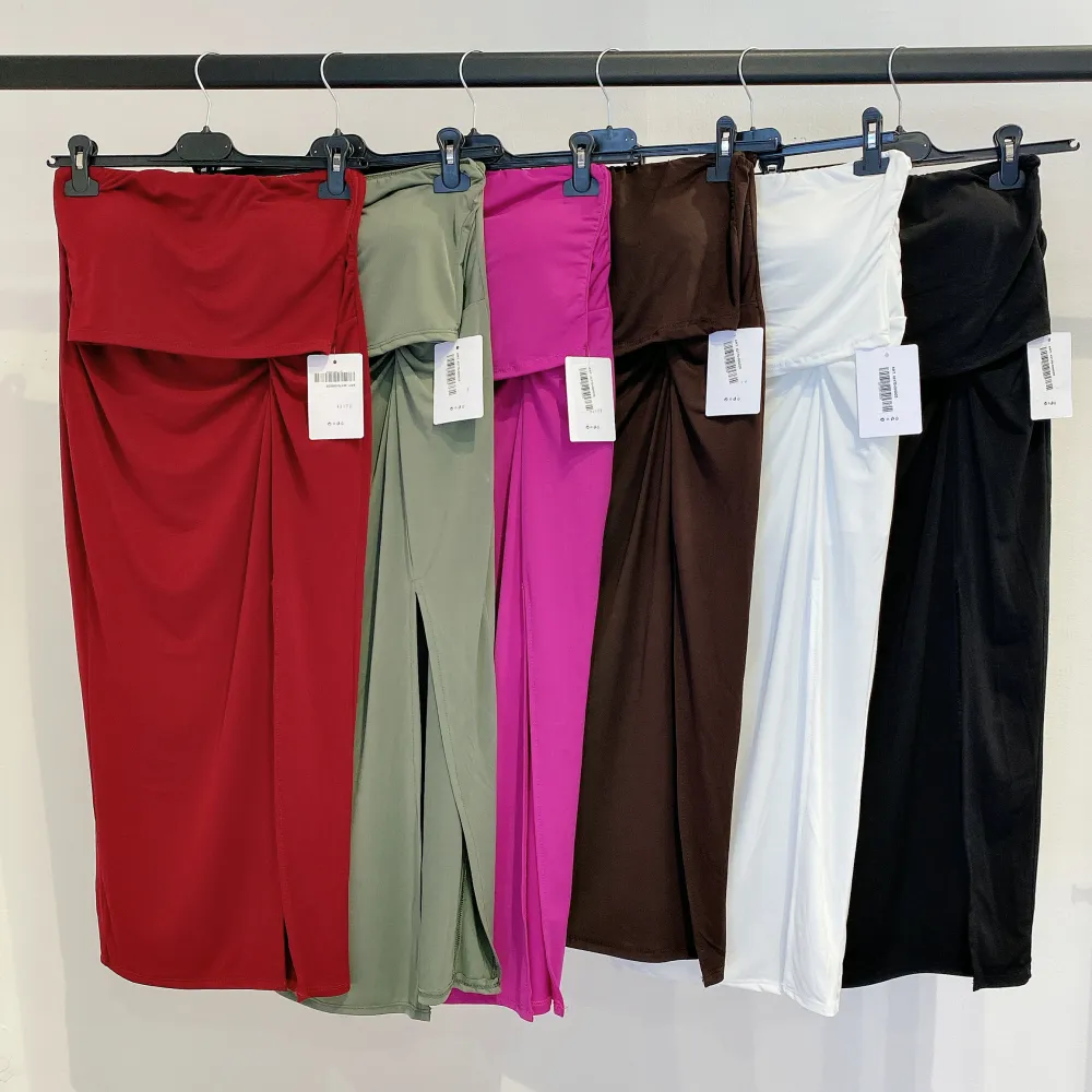 Souprava letní top a sukně dlouhá dámská (S/M/L ONE SIZE) ITALSKÁ MÓDA IMPMD2542170