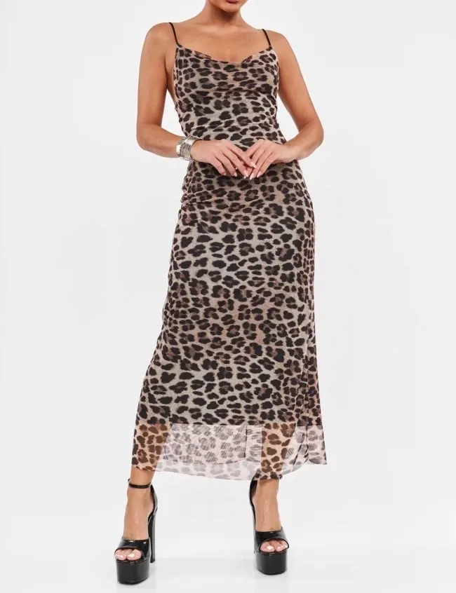 Šaty elegantní letní na ramínka dámské (S/M/L ONE SIZE) ITALSKÁ MÓDA IMPMD2533287