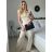 Súprava top bez rukávov a nohavice dlhé dámske (XS/S/M ONE SIZE) IMM25M39622/DUR tmavo béžová XS/S/M