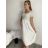 Šaty krátké letní krátký rukáv dámské (S/M/L ONE SIZE) ITALSKÁ MÓDA IM425MARIA-L