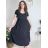 Šaty krátké letní krátký rukáv dámské (S/M/L ONE SIZE) ITALSKÁ MÓDA IM425MARIA-L