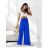Kalhoty dlouhé letní dámské (S/M/L ONE SIZE) ITALSKÁ MÓDA IMD25446