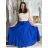 Sukně dlouhá dámská (S/M/L ONE SIZE) ITALSKá MODA IM3250001/DU -   červená -   S/M/L