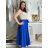 Sukně dlouhá dámská (S/M/L ONE SIZE) ITALSKá MODA IM3250001/DU -   červená -   S/M/L