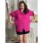 Košile mušelín dlouhý rukáv oversize dámská nadrozměr HANNAH (S/M/L ONE SIZE) ITALSKÁ MÓDA IMD25138