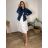 Bunda riflová jeans dámská nadrozměr (6XL-10XL) MOON GIRL SUN25GYD6015/DUR