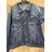 Bunda riflová jeans dámská nadrozměr (6XL-10XL) MOON GIRL SUN25GYD6015/DUR