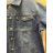 Bunda riflová jeans dámská nadrozměr (6XL-10XL) MOON GIRL SUN25GYD6015/DUR