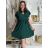 Šaty krátké letní krátký rukáv dámské (S/M/L ONE SIZE) ITALSKÁ MÓDA IMD250003