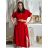 Šaty letné košeľové s opaskom krátky rukáv dámske (S/M/L ONE SIZE) TALIANSKA MóDA IM424486/DR modrá mintova M / L