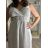 Šaty letní boho krajkové na ramínka dámské (S/M ONE SIZE) ITALSKÁ MÓDA IMPEM231202/DU S/M bílá