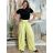 Kalhoty dlouhé oversize dámské GIRA (S/M/L ONE SIZE) ITALSKÁ MÓDA IMWHP25402/DUR S/M/L růžová