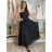 Šaty dlouhé letní na ramínka dámské (S/M/L ONE SIZE) ITALSKÁ MÓDA IMWGS251531/DR -   zelená khaki -   S/M/L