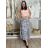 Sukně dlouhá s páskem dámská LAURA (S/M/L ONE SIZE) ITALSKÁ MÓDA IMWBL251612/DUR S/M/L zelená