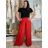 Kalhoty dlouhé oversize dámské GIRA (S/M/L ONE SIZE) ITALSKÁ MÓDA IMWHP25402