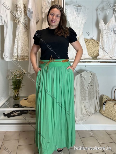 Sukně dlouhá dámská (S/M ONE SIZE) ITALSKÁ MÓDA IM722063