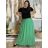 Sukňa dlhá dámska LEILA (S/M/L ONE SIZE) TALIANSKÁ MÓDA IM722063/DUR -   červená -   S/M/L