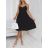Šaty krátké letní na ramínka dámské (XS/S/M ONE SIZE) ITALSKÁ MÓDA IMWGS251955