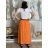 Sukně dlouhá dámská LUCIA (S/M/L ONE SIZE) ITALSKÁ MÓDA IMWBL25483