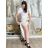 Kalhoty dlouhé aladinky letní dámské (S/M/L ONE SIZE) ITALSKÁ MÓDA IMD24029/DUR tmavě béžová S/M/L