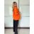 Sako dlouhý rukáv dámské DICE (S/M ONE SIZE) ITALSKÁ MÓDA IMPVN2522493/DU -   světle petrolejová -   S/M