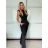 Súprava top bez rukávov a nohavice dlhé dámske (XS/S/M ONE SIZE) IMM25M39622/DUR tmavo béžová XS/S/M