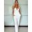Vesta bez rukávov dámska (S/M/L ONE SIZE) TALIANSKA MÓDA IMPLP2410130085/DUR -   biela -   S/M/L