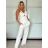 Vesta bez rukávov dámska (S/M/L ONE SIZE) TALIANSKA MÓDA IMPLP2410130085/DUR -   biela -   S/M/L