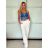 Top croptop čipkový na ramienka dámsky (S/M ONE SIZE) TALIANSKA MÓDA IMPMD243045