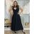 Šaty dlhé letné elegantné na ramienka dámske SITA (S/M/L ONE SIZE) TALIANSKA MÓDA IMD251114
