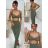 Souprava sukně top na ramínka dámská (XS/S/M ONE SIZE) ITALSKÁ MÓDA IMM25M37285