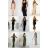 Šaty dlouhé letní elegantní na ramínka dámské (XS/S/M ONE SIZE) ITALSKÁ MÓDA IMM25M33075