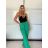 Kalhoty dlouhé letní dámské (S/M/L ONE SIZE) ITALSKá MODA IM7250004/DU -   zelená -   S/M/L