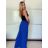 Kalhoty letní dlouhé dámské (S/M/L ONE SIZE) ITALSKÁ MÓDA IMWCM252259/DU