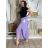 Kalhoty dlouhé aladinky letní dámské (S/M/L ONE SIZE) ITALSKÁ MÓDA IMD24029/DUR tmavě béžová S/M/L