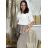Košeľa oversize mušelínová dlhý rukáv dámska (L/XL/2XL ONE SIZE) TALIANSKA MODA IMD23405